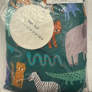 Little Sleepies Safari Animal Crib Sheet